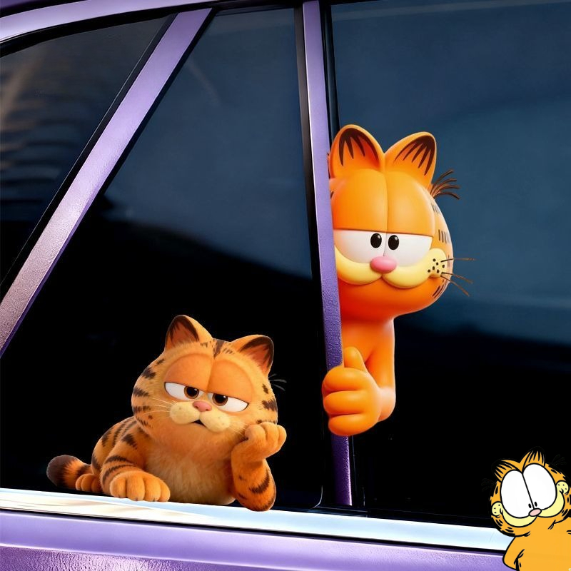 Watch Accessories - Garfield anime cartoon cute funny secretly
