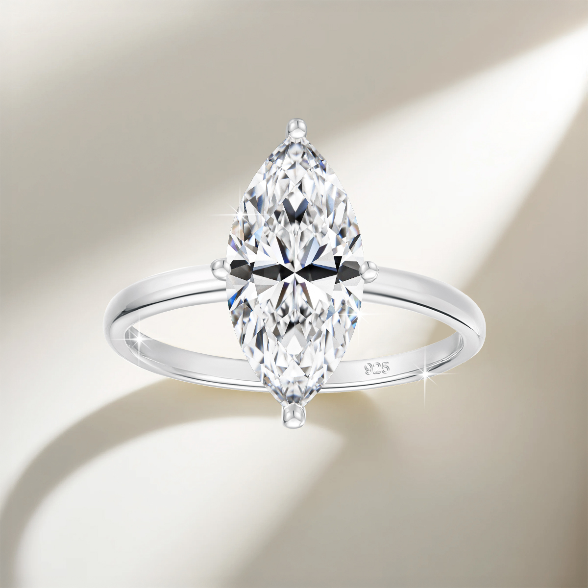 GRA 2/3CT Moissanite Engagemen - Moissanite Engagement Ring 1 Carat ulasan dan harga