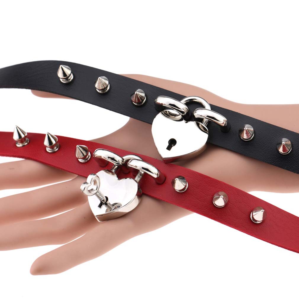 Punk Spike Choker Necklaces fo - Goth Punk Spike Choker ulasan dan harga