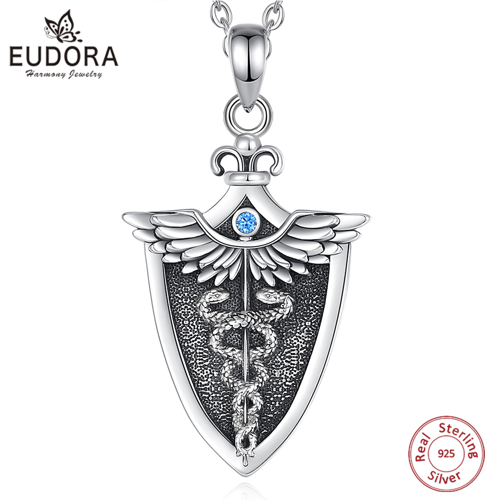 Eudora Original 925 Sterling S - 925 Sterling Silver Chain Necklace Men ulasan dan harga