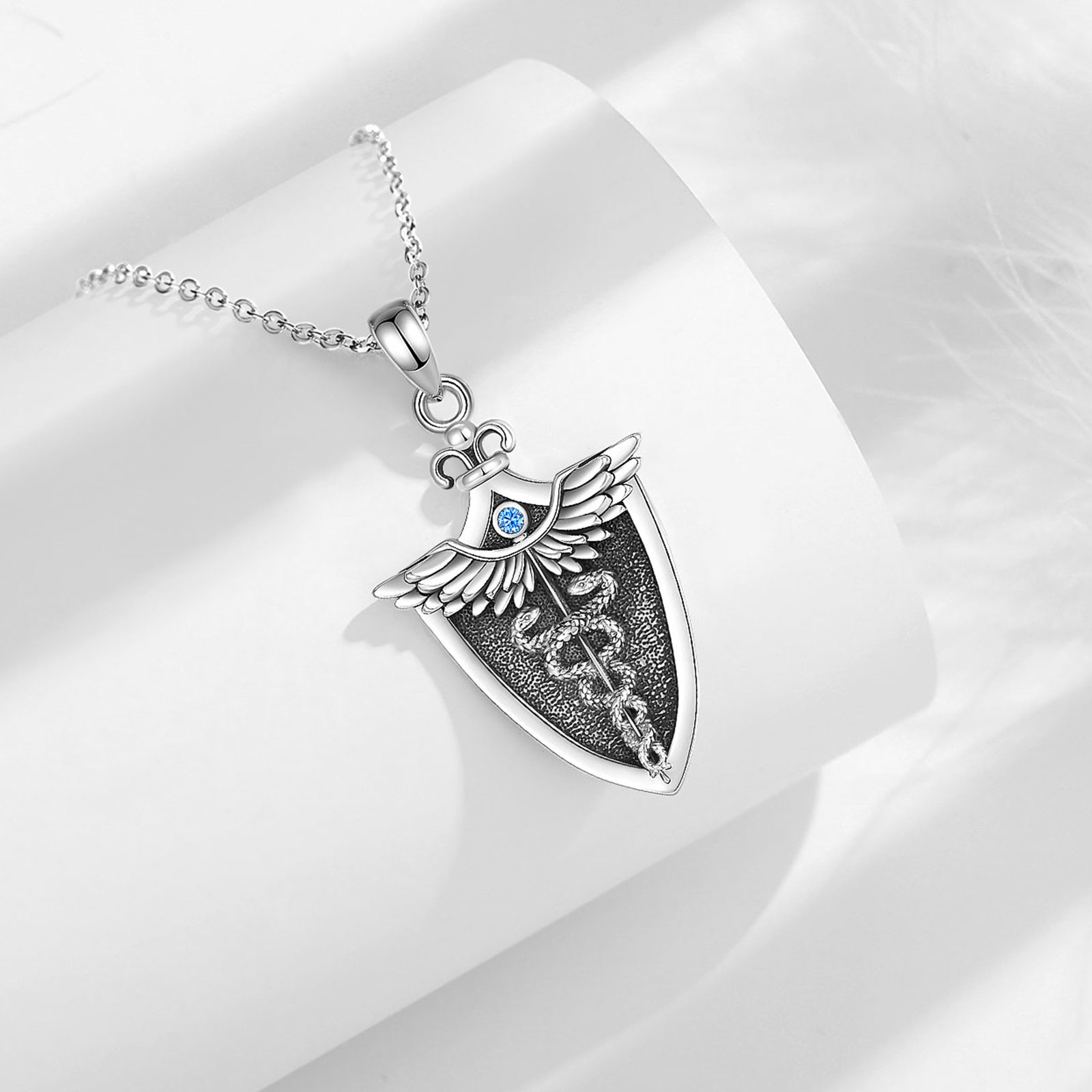 Eudora Original 925 Sterling S - 925 Sterling Silver Chain Necklace Men ulasan dan harga