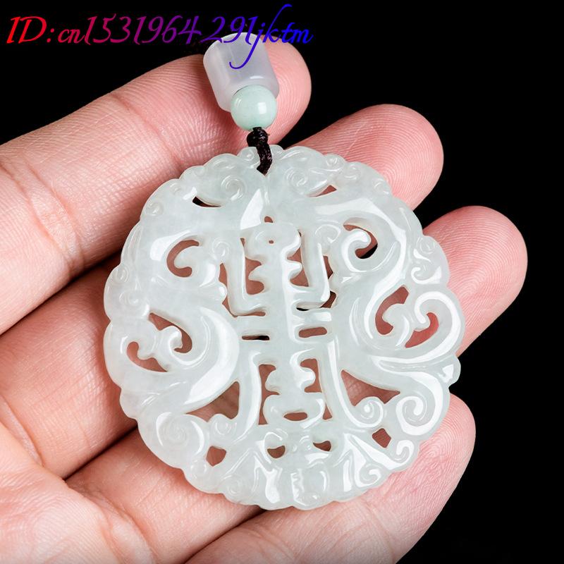 Burmese Jadeite Dragon Pendant - Necklaces ulasan dan harga