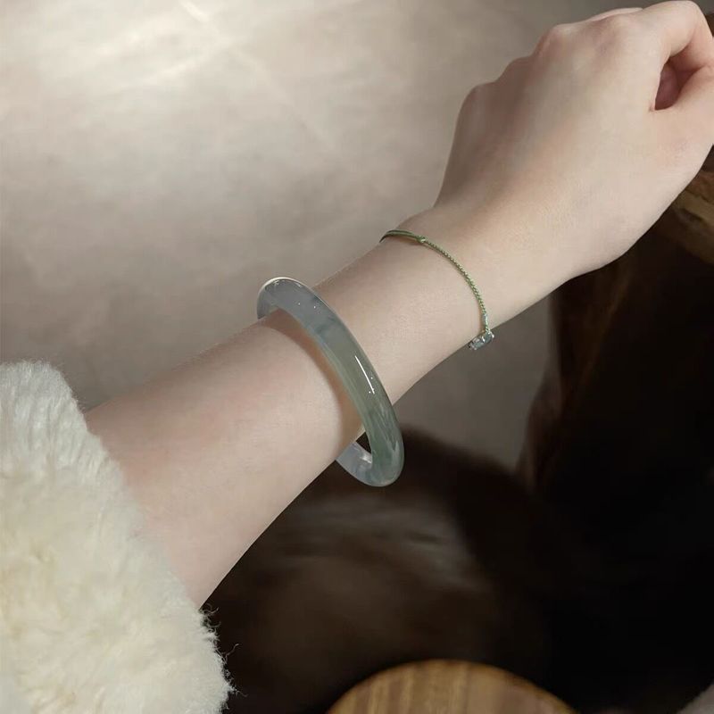 Myanmar ice beauty , oil green - Bracelets ulasan dan harga