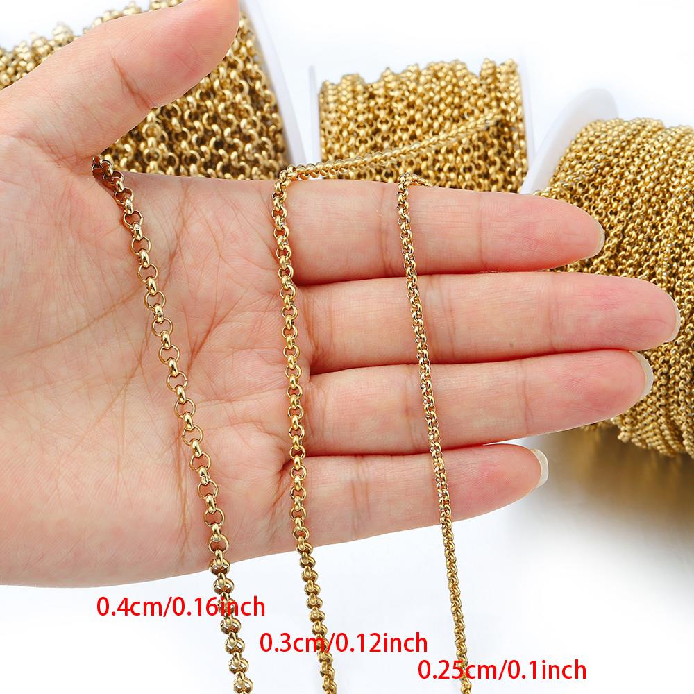 1 Meter 2-4mm Stainless Steel  - Body Jewelry ulasan dan harga