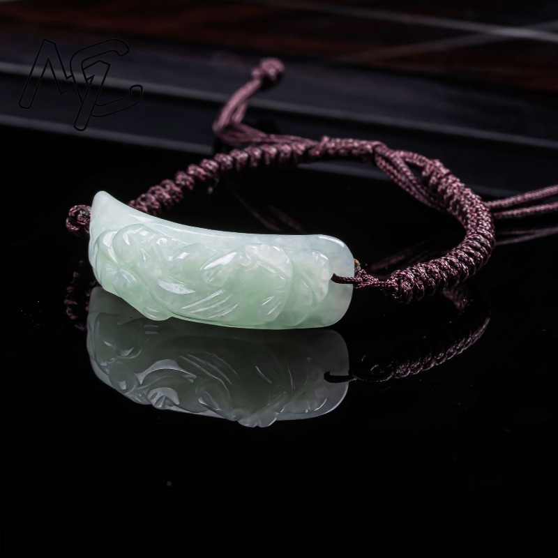 Burmese Jadeite Pixiu Bracelet - Bracelets ulasan dan harga