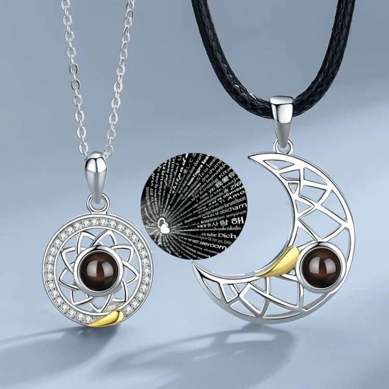 1 Pair Magnetic Couple Matchin - Magnetic Couple Matching Necklaces ulasan dan harga