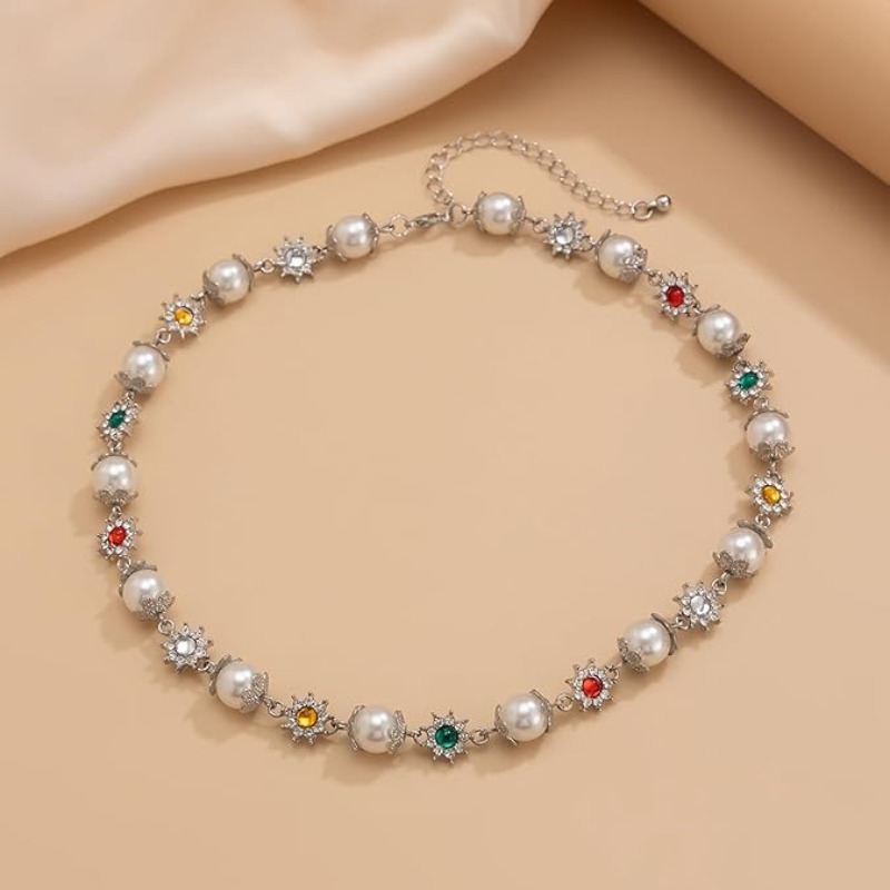 Ingemark Vintage Pearl Choker  - Pearl Choker Necklace Vintage ulasan dan harga