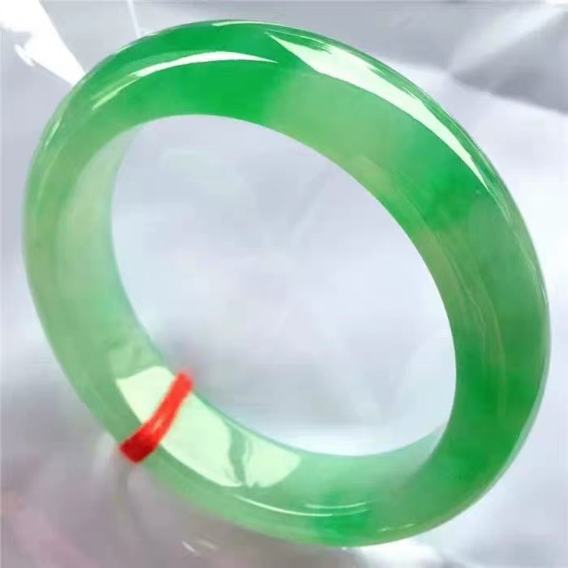 Bright jadeite , with floral p - Bracelets ulasan dan harga