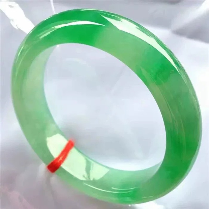 Bright jadeite , with floral p - Bracelets ulasan dan harga