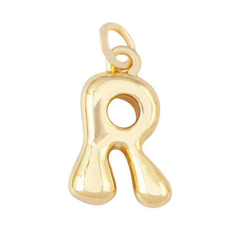 3pcs Lot Cute  Brass Initial B - Initial Letter Necklace 18K Gold ulasan dan harga