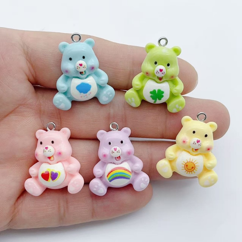 10pcs cartoon animal charm pen - Earrings ulasan dan harga