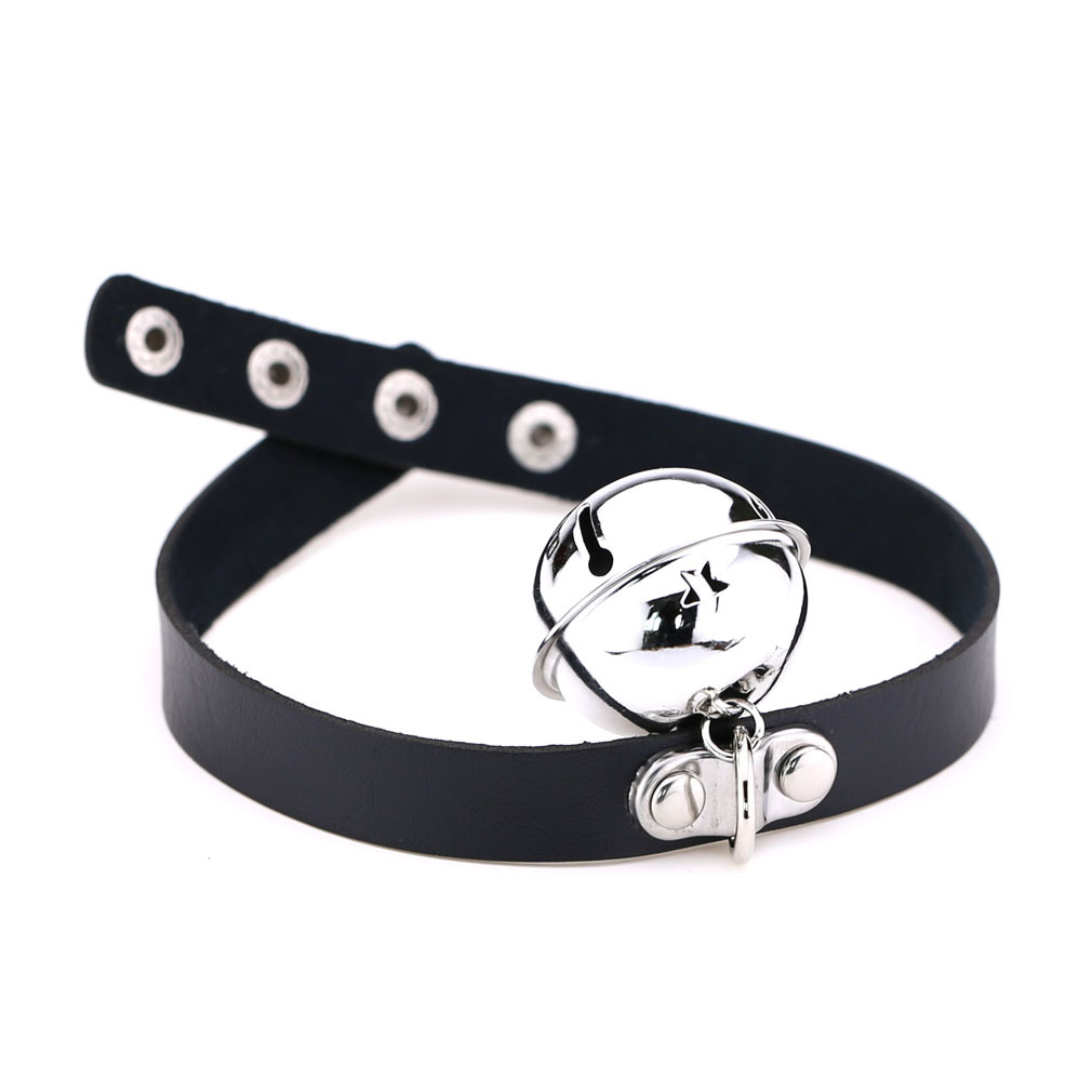 Trendy Punk Spike Rivet Leathe - Goth Punk Spike Choker ulasan dan harga