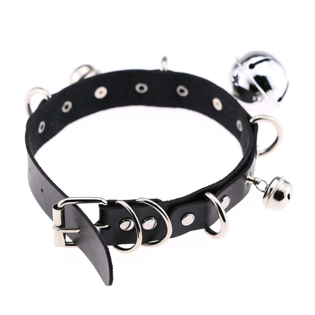 Trendy Punk Spike Rivet Leathe - Goth Punk Spike Choker ulasan dan harga