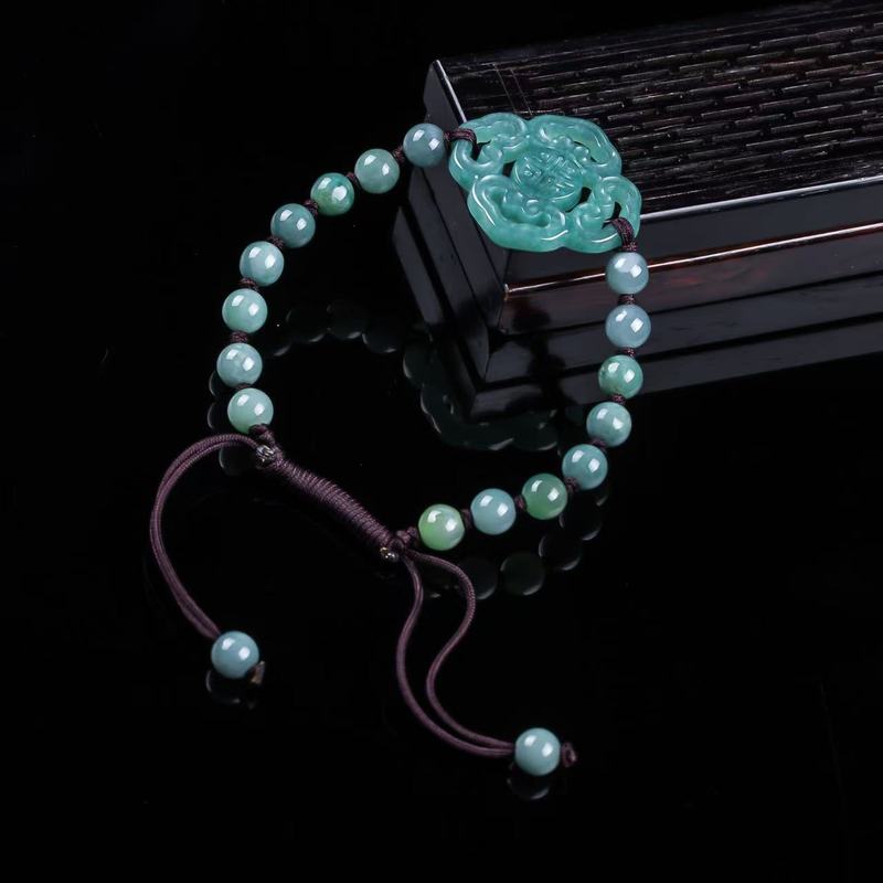 Natural Jadeite A-grade Bracel - Bracelets ulasan dan harga