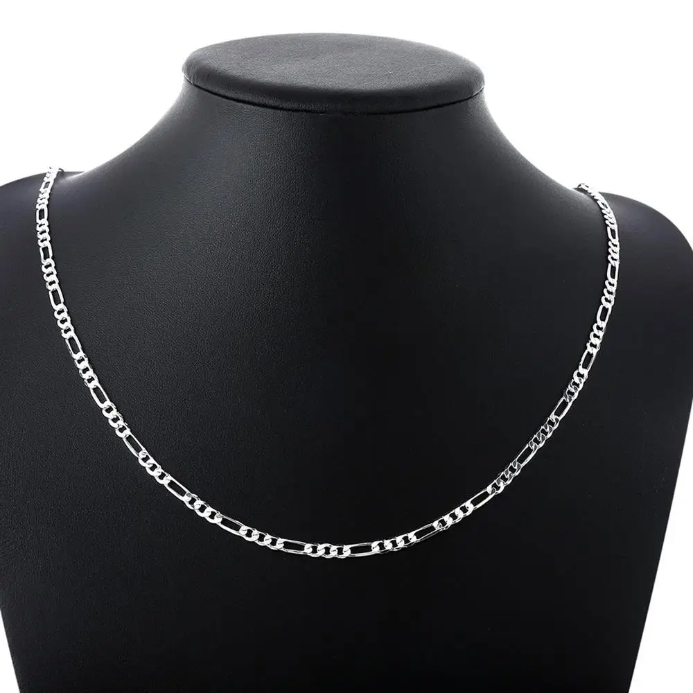 40-75cm 925 sterling Silver 16 - Cuban Link Chain 12Mm ulasan dan harga