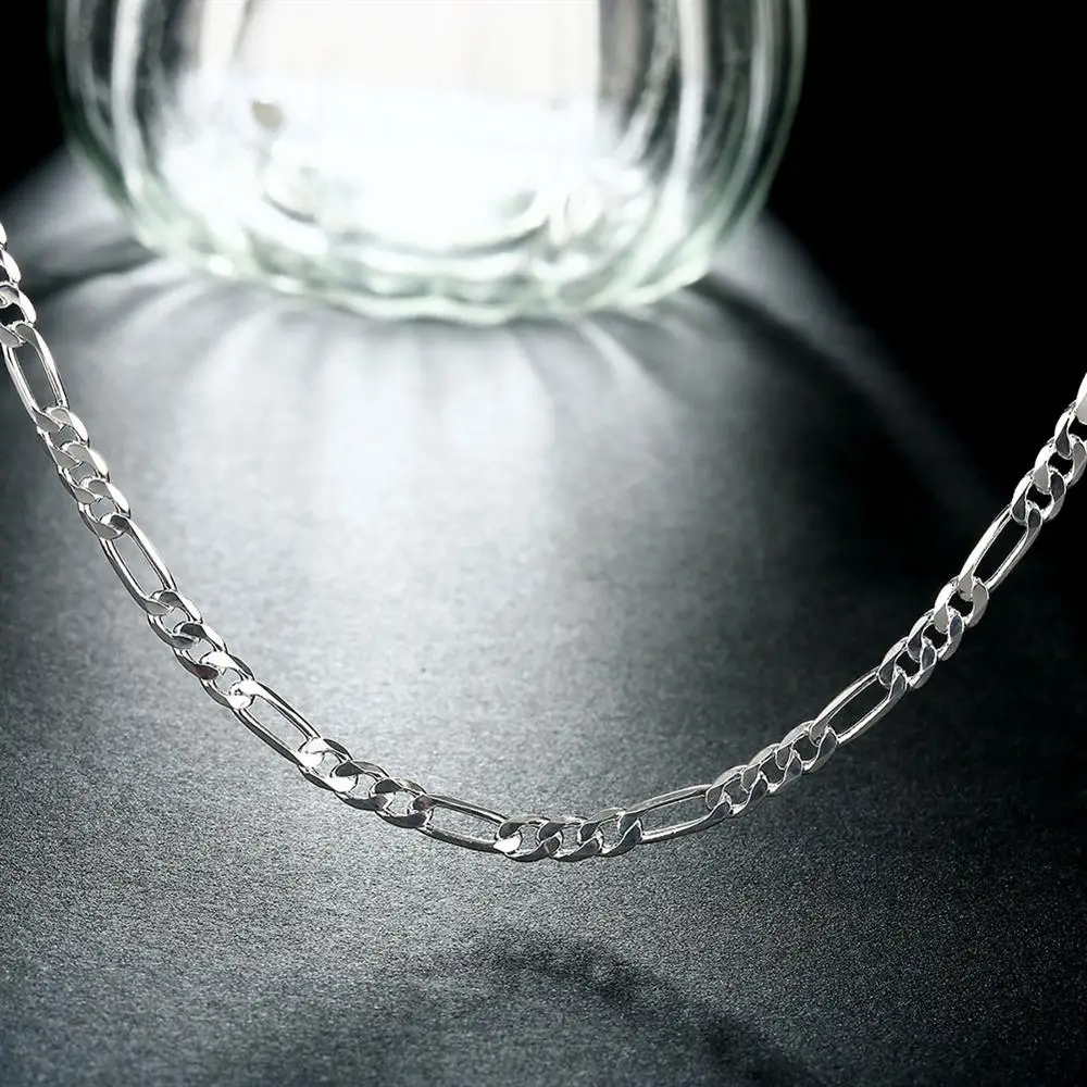 40-75cm 925 sterling Silver 16 - Cuban Link Chain 12Mm ulasan dan harga
