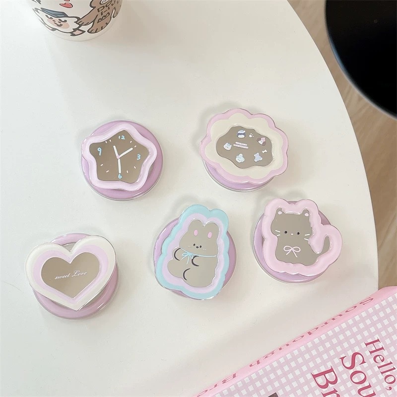 Cartoon Mirror Telescopic Phon - Watch Accessories ulasan dan harga