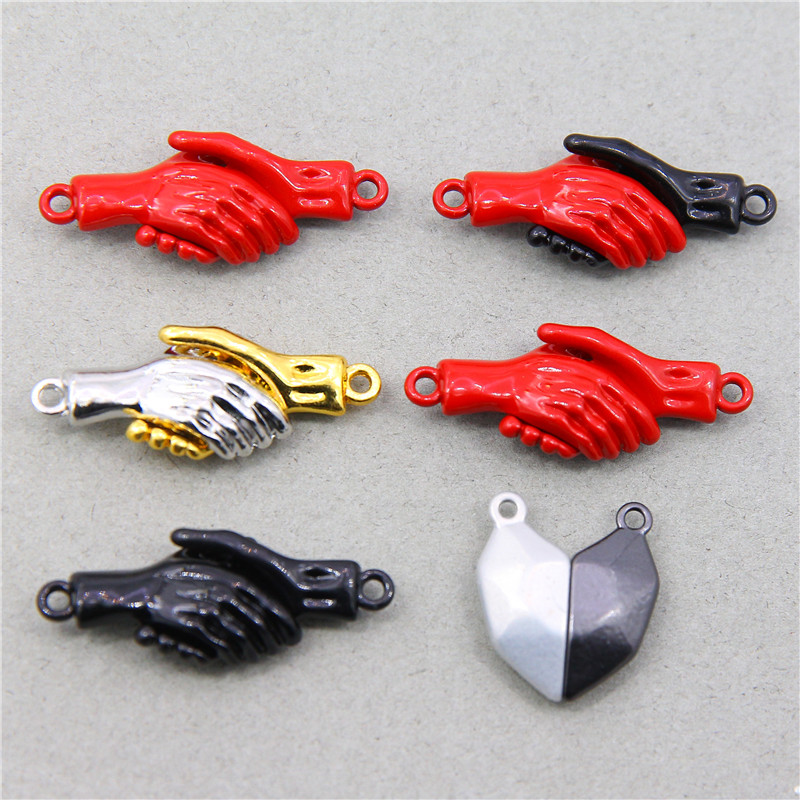 25sets Lovers Matching Friends - Magnetic Couple Matching Necklaces ulasan dan harga