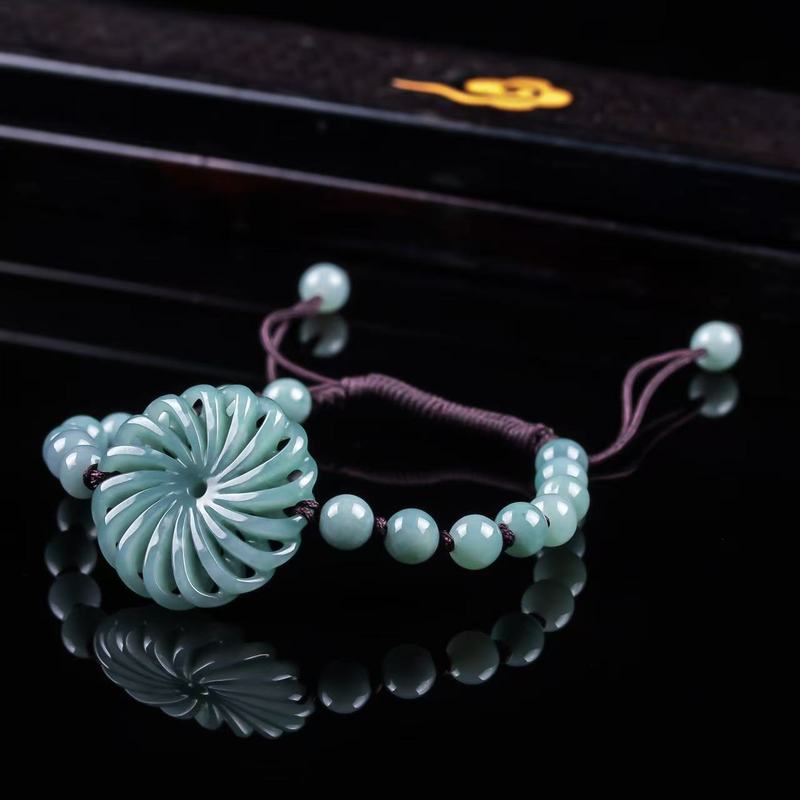 Natural Jadeite A-grade Fortun - Bracelets ulasan dan harga