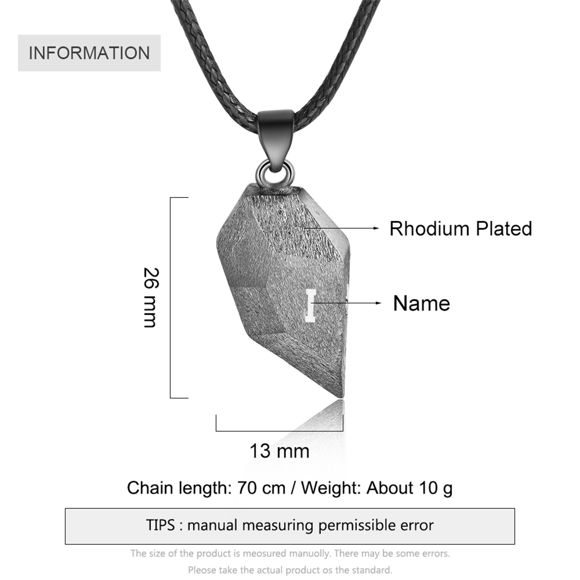 Custom couple magnetic heart n - Magnetic Couple Matching Necklaces ulasan dan harga