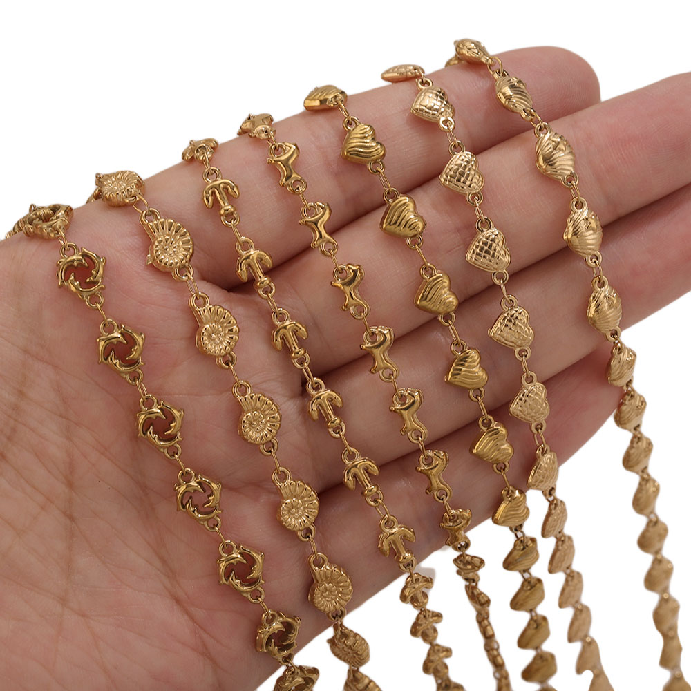1M PVD Gold Stainless Steel He - Body Jewelry ulasan dan harga
