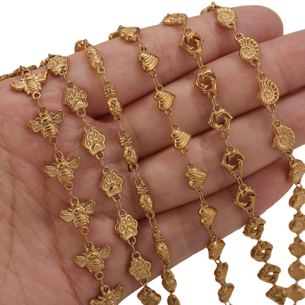 1M PVD Gold Stainless Steel He - Body Jewelry ulasan dan harga