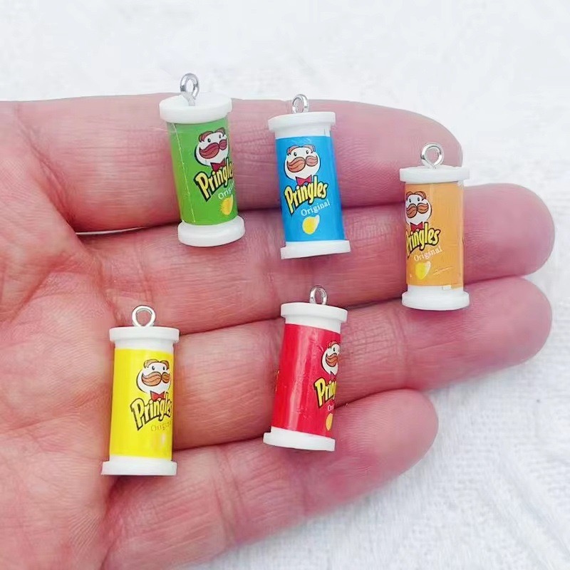 10pcs Simulation 3D Bucket Pot - Earrings ulasan dan harga