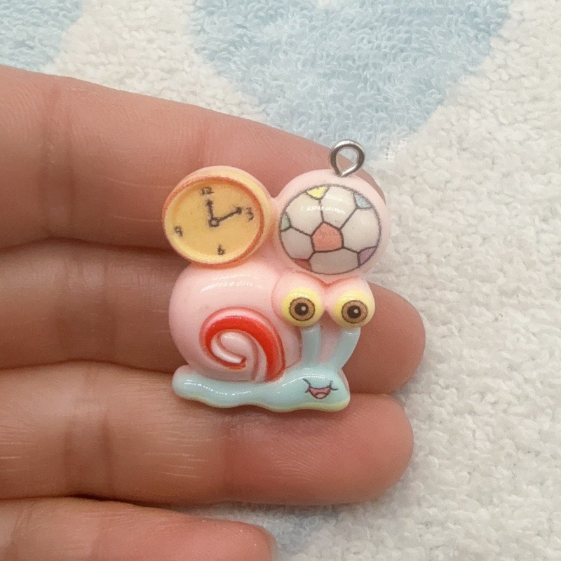 10pcs cartoon resin pendant, D - Earrings ulasan dan harga