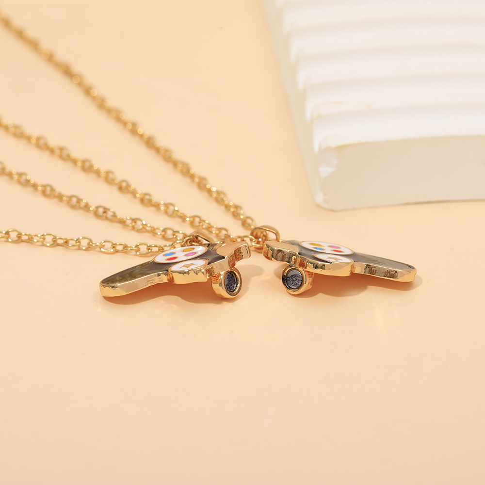 2Pcs Set Magnetic Matching Cou - Magnetic Couple Matching Necklaces ulasan dan harga
