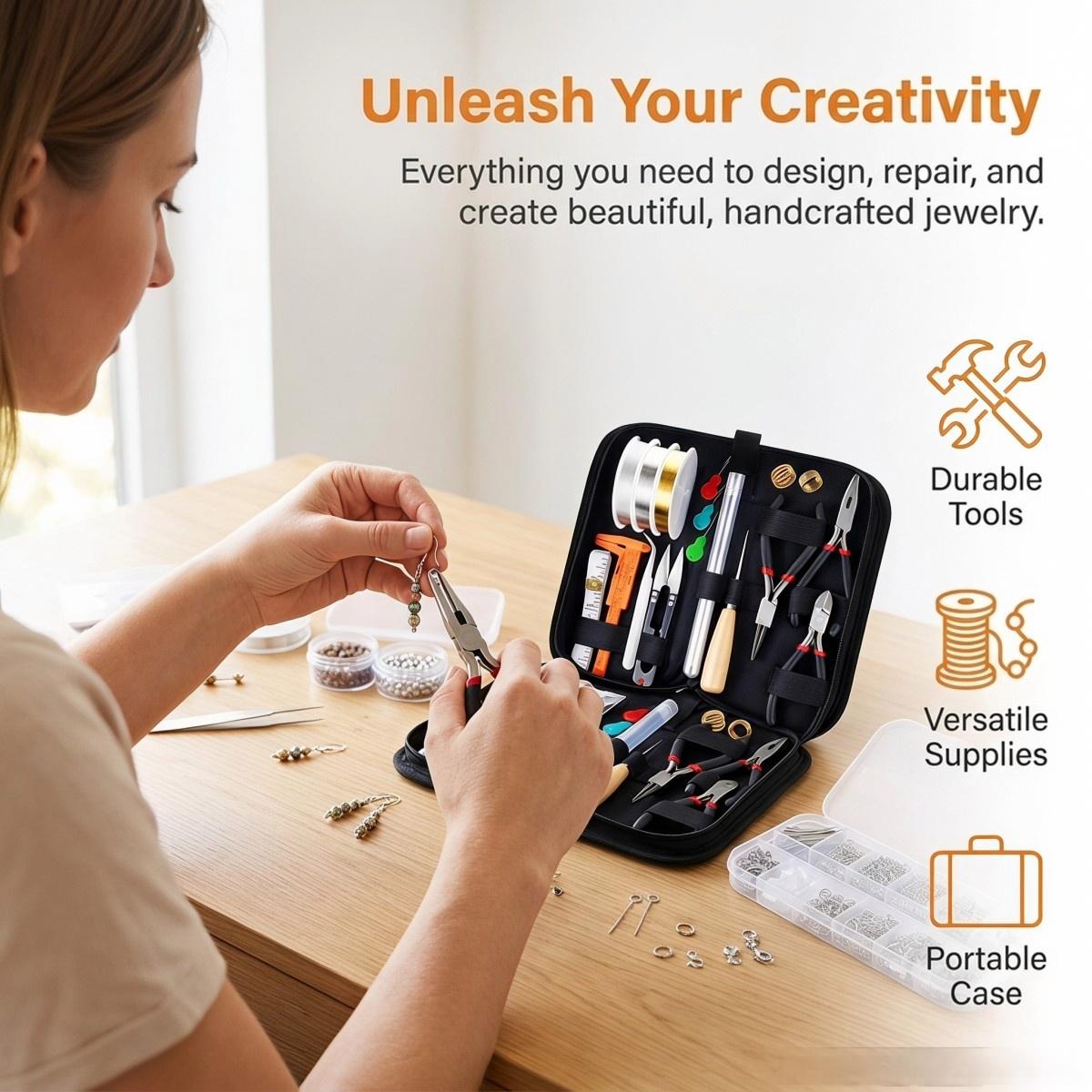 Professional Portable Beading  - Rings ulasan dan harga