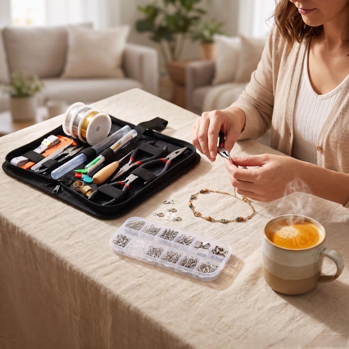 Professional Portable Beading  - Rings ulasan dan harga