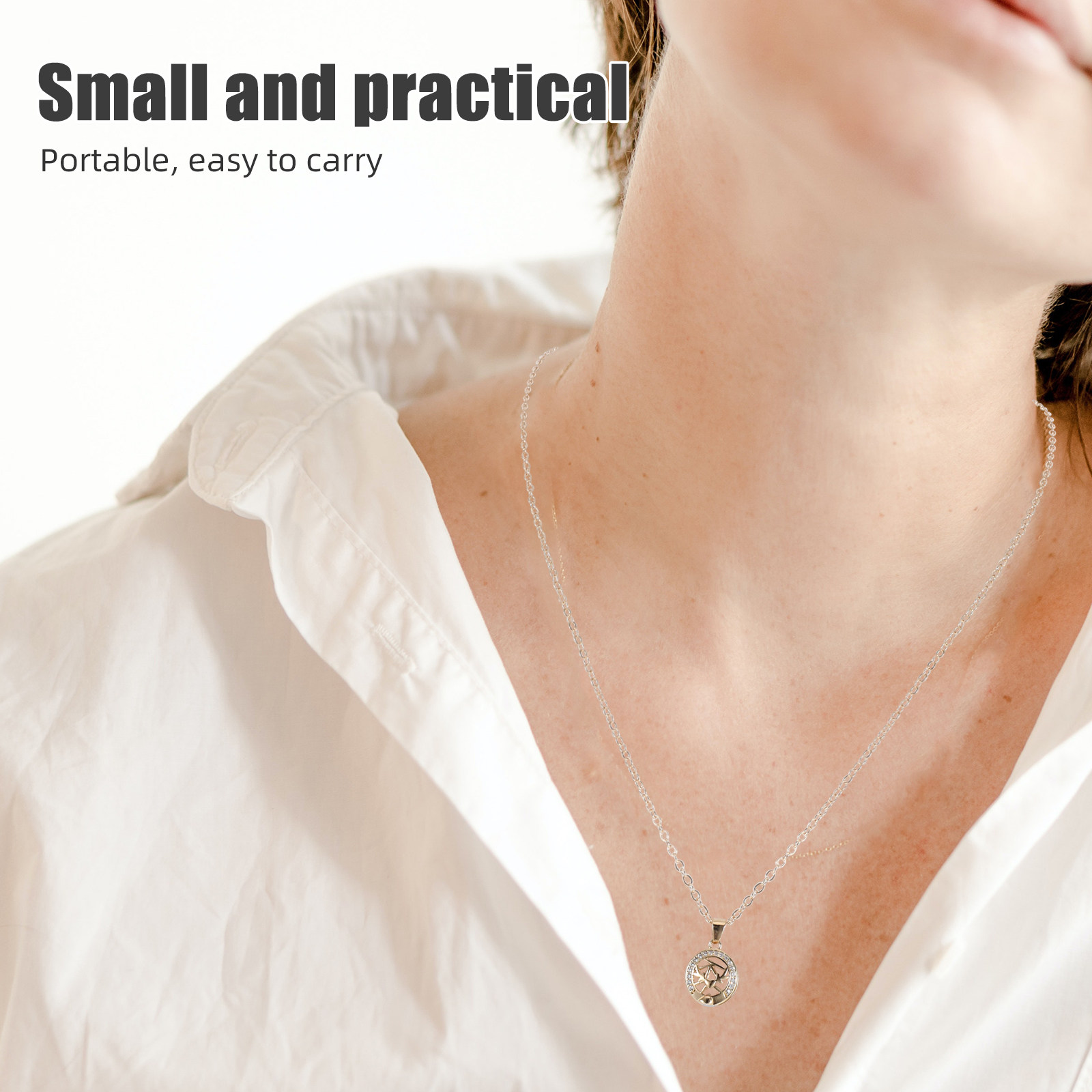 1Pair Sun Moon Necklace Couple - Magnetic Couple Matching Necklaces ulasan dan harga