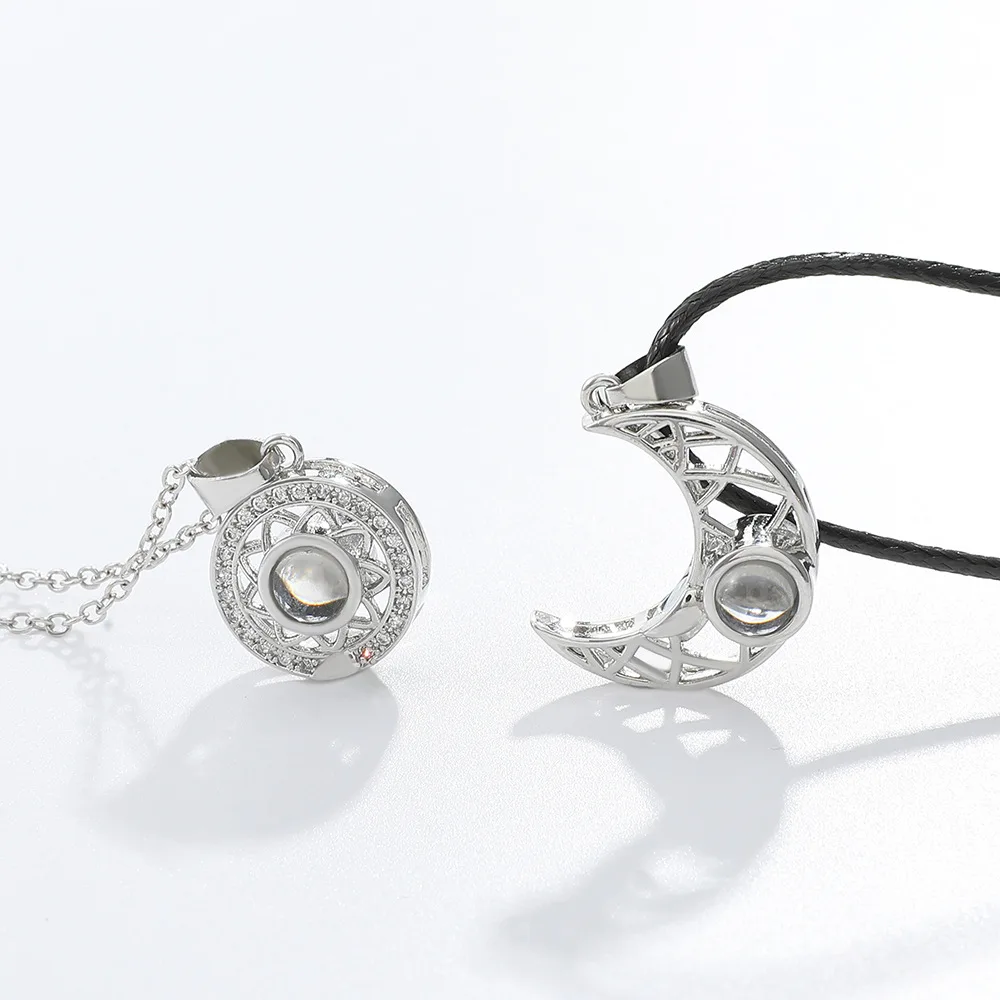 2PCS Magnetic Couple Matching  - Magnetic Couple Matching Necklaces ulasan dan harga