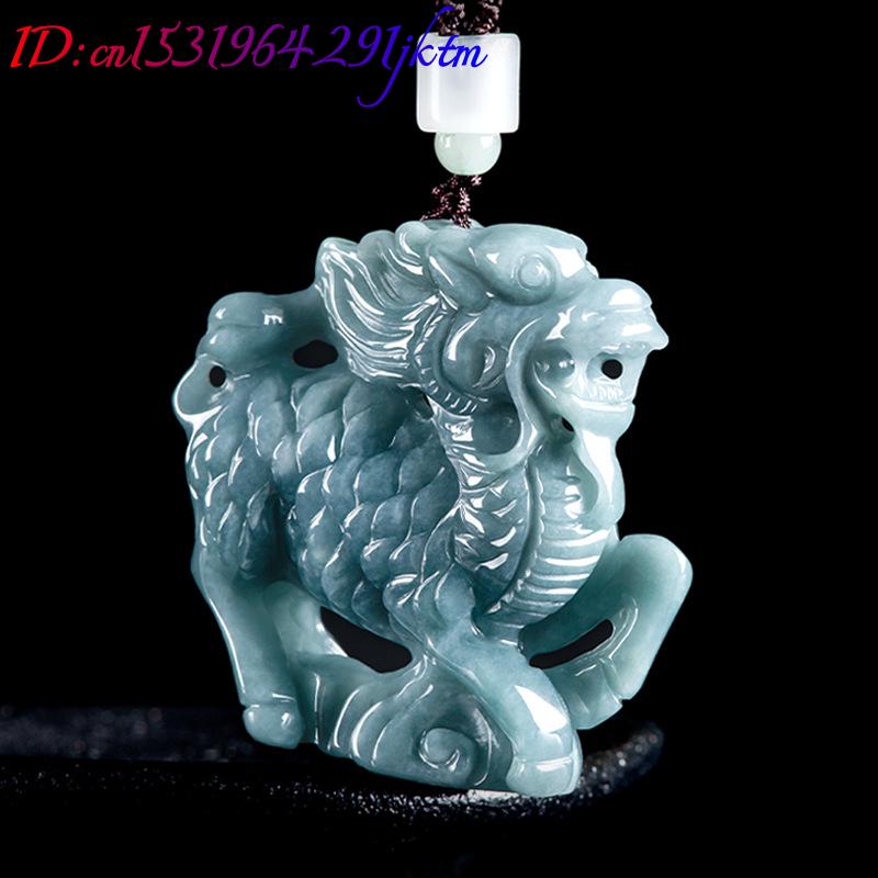 Burmese Jadeite Kylin Pendant  - Necklaces ulasan dan harga