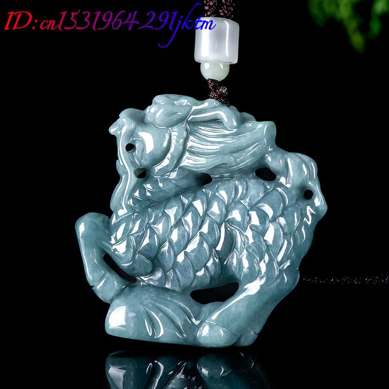 Burmese Jadeite Kylin Pendant  - Necklaces ulasan dan harga