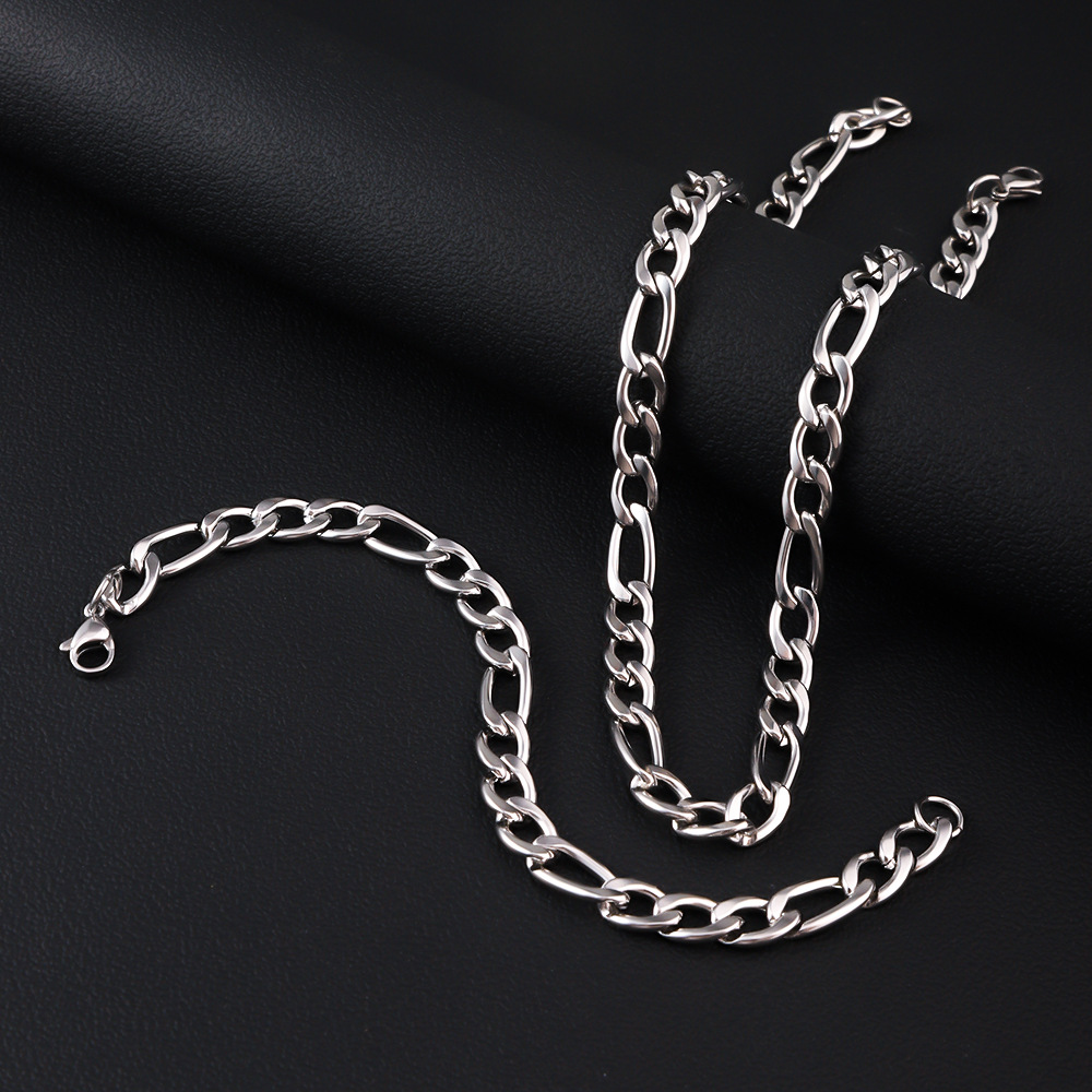 HNSP 316L Stainless Steel Figa - Cuban Link Chain 12Mm ulasan dan harga