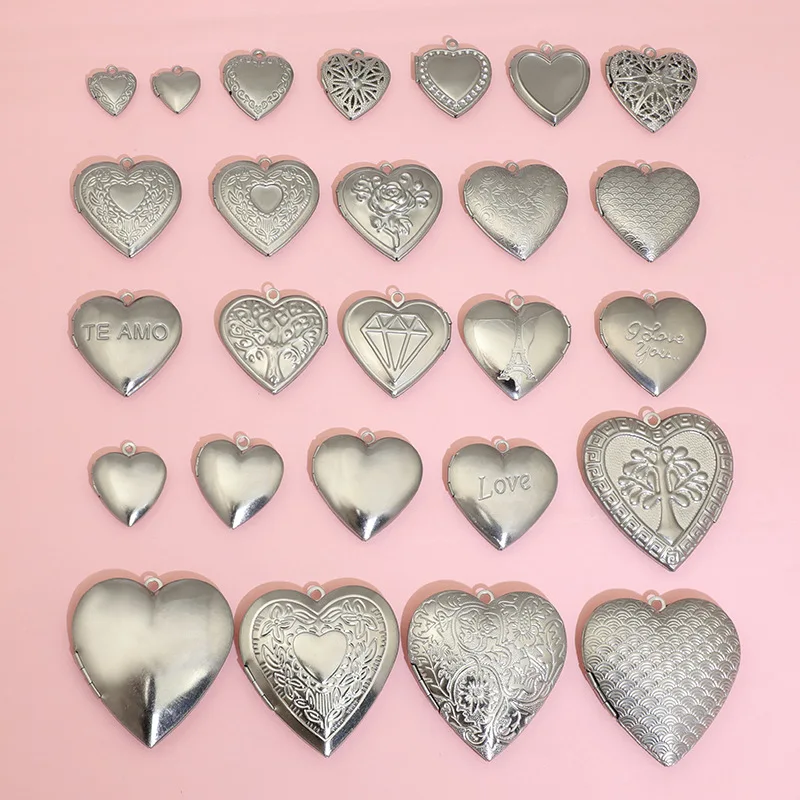 BoYuTe (20 Pieces/Lot) 316 Sta - Heart Locket Necklace Photo ulasan dan harga