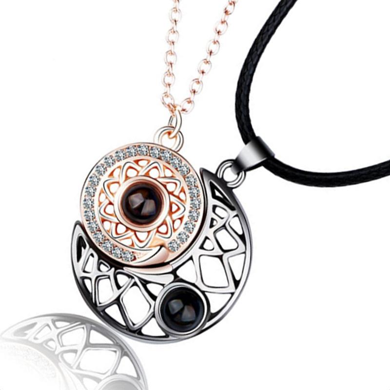 2PCS/Set Couple Matching Neckl - Magnetic Couple Matching Necklaces ulasan dan harga