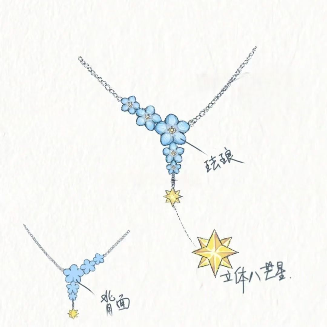 Love and Deepspace Xavier Pend - Anime Pendant Necklace ulasan dan harga
