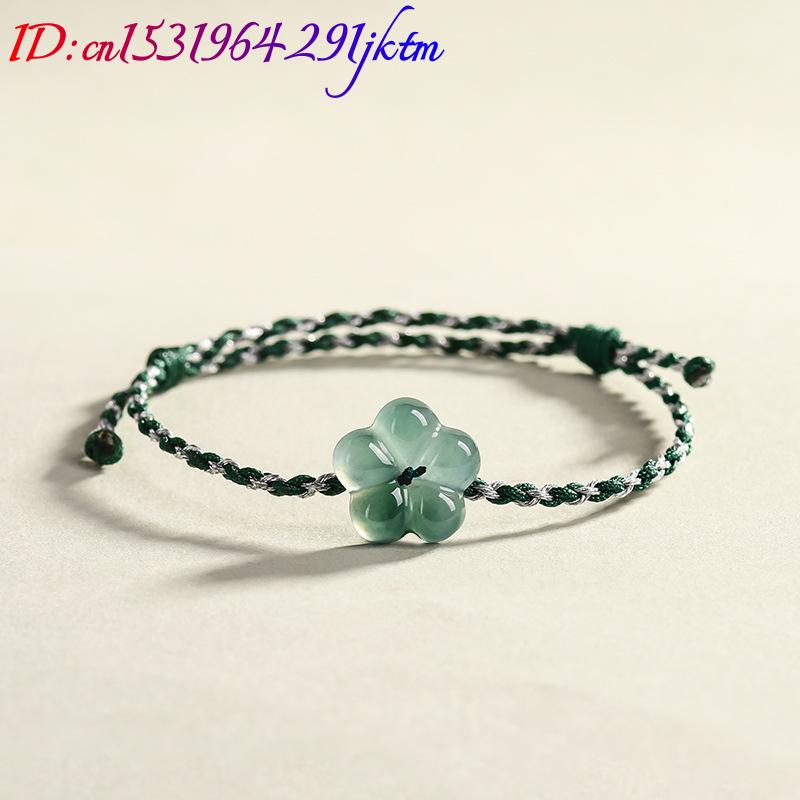 Burmese Jadeite Flower Bracele - Bracelets ulasan dan harga