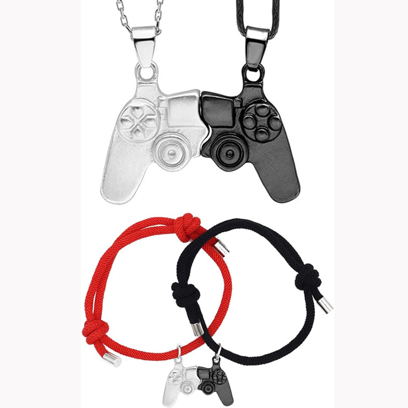 Matching Magnetic Game Control - Magnetic Couple Matching Necklaces ulasan dan harga