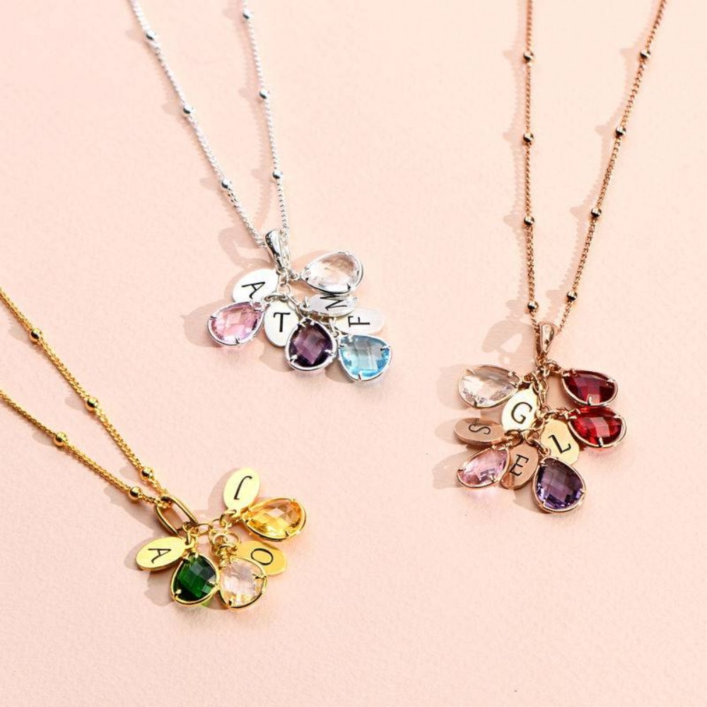 Customized Name Pendant Person - Initial Letter Necklace 18K Gold ulasan dan harga