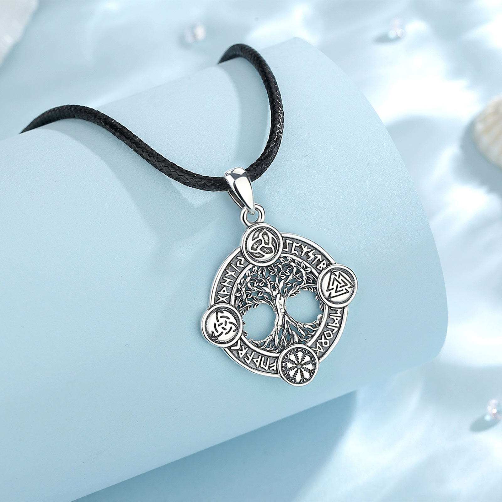 Eudora 925 Sterling Silver Tre - 925 Sterling Silver Chain Necklace Men ulasan dan harga