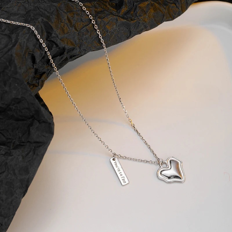 Bestselling Charm Necklace Irr - Layered Pendant Necklace Aesthetic ulasan dan harga