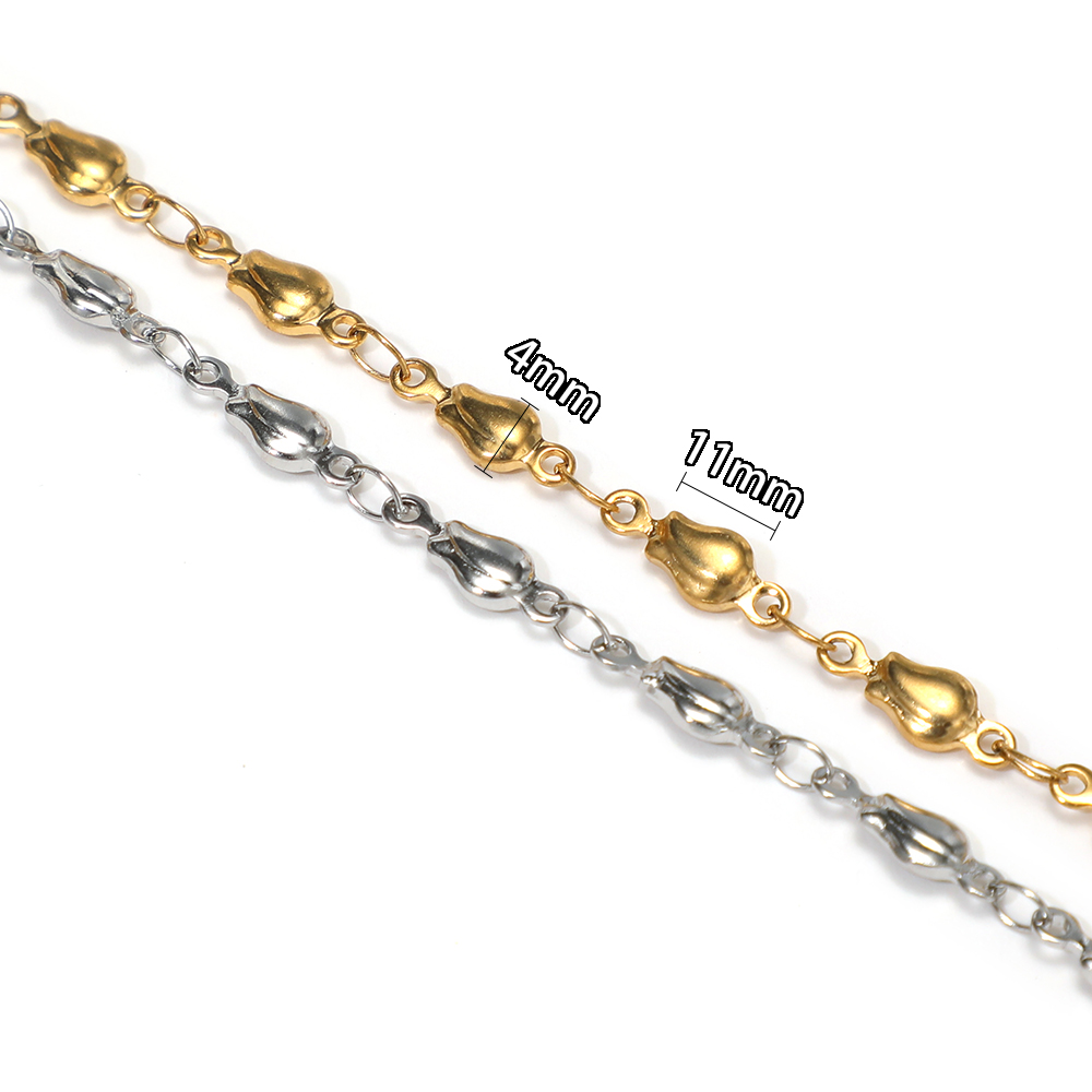 1 Meter Stainless Steel Flower - Body Jewelry ulasan dan harga
