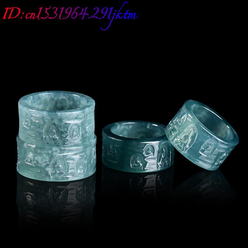 Natural Burmese Jadeite Buddha - Rings ulasan dan harga