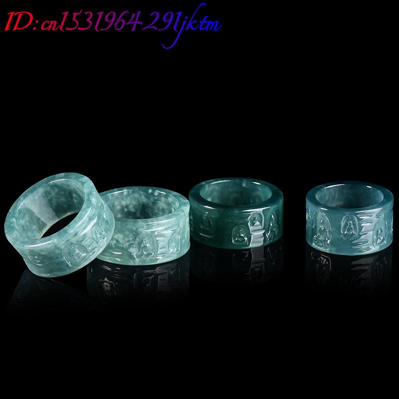 Natural Burmese Jadeite Buddha - Rings ulasan dan harga