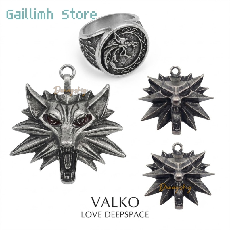 Gift Role Play Pendant Wolf Ga - Anime Pendant Necklace ulasan dan harga