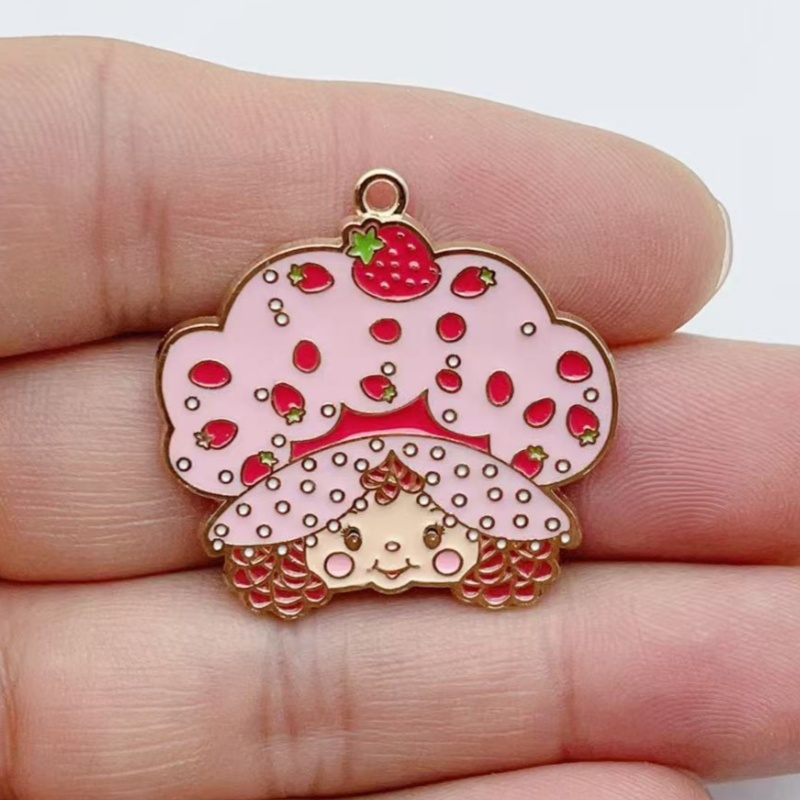 10pcs Cute Little Girl Enamel  - Earrings ulasan dan harga