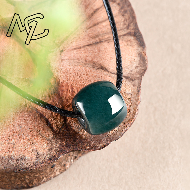 Natural Myanmar Emerald Deep B - Necklaces ulasan dan harga